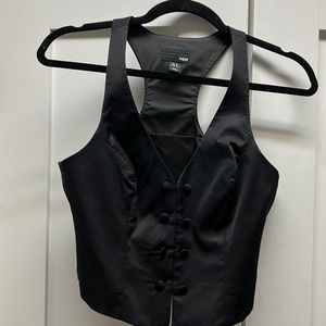 Sexy satin vest